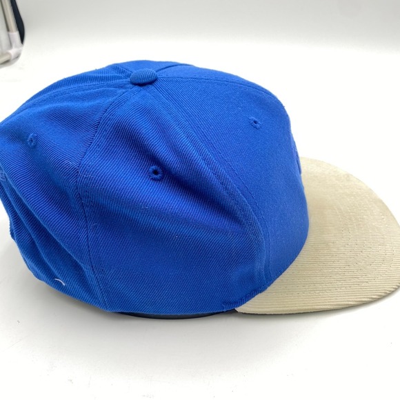New York Knicks Hat Mitchell & Ness Blue Snapback Cap Hat Adjustable Fit Cleaned - Picture 8 of 12